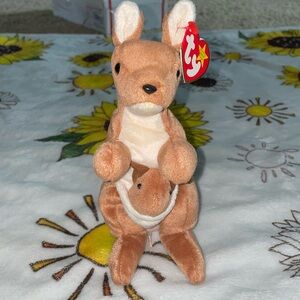 Pouch and Baby Beanie Baby